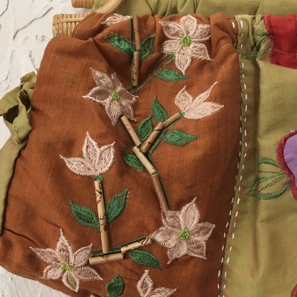 Darling Bamboo Embroidered Bag - Picture 2 of 5